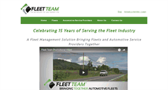 Desktop Screenshot of fleetteam.com